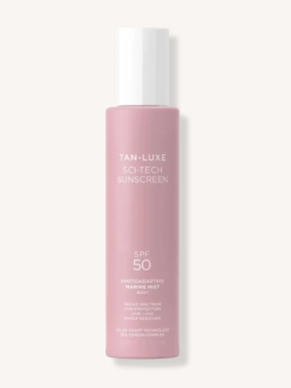 TAN-LUXE Sci-Tech Sunscreen Photoadaptive Marine Body Mist SPF 50